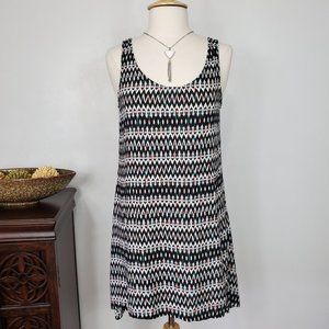 Sister Tunic Top / Dress Coverup Deep V Back Size XL
